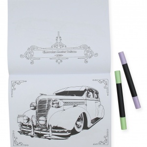 Lowrider Coloring Book Kolorowanka