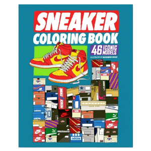 Sneaker Coloring Book Kolorowanka 