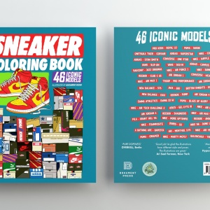 Sneaker Coloring Book Kolorowanka