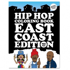 Hip Hop Coloring East Coast Edition Kolorowanka 