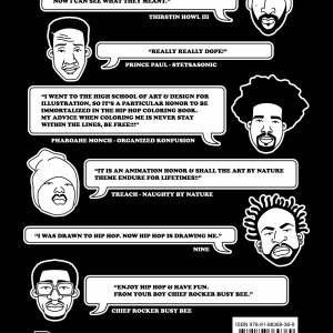 Hip Hop Coloring East Coast Edition Kolorowanka